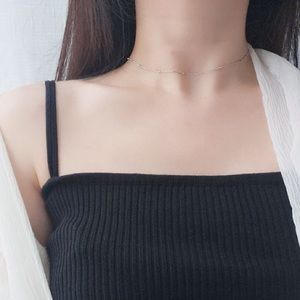 925 Sterling Silver Choker Necklace